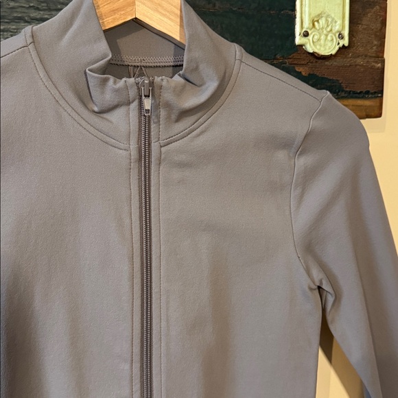 Garage Grey Smoked Out Sydney Seamless Zip-Up Athletic Jacket Size Medium - Picture 6 of 14